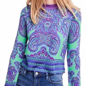 Free People | New Age Cropped Sweater